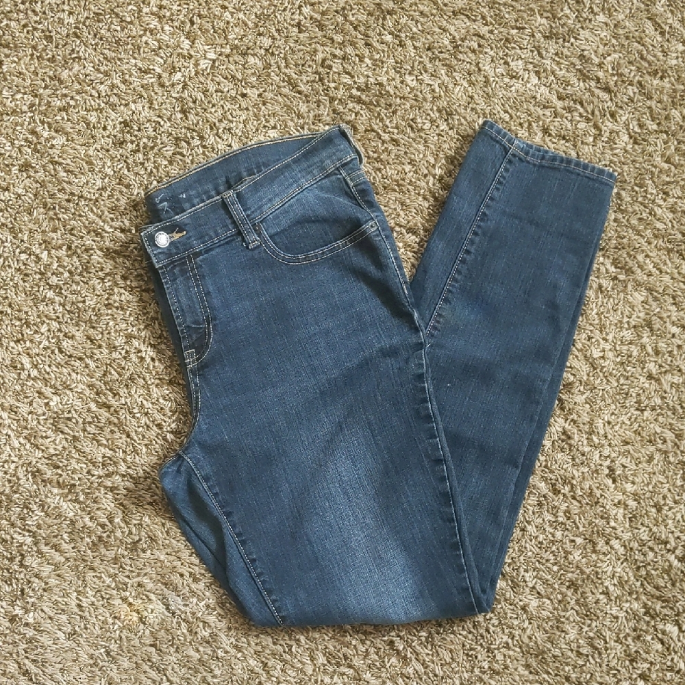 Old Navy Women's Classic Blue Skinny Jeans